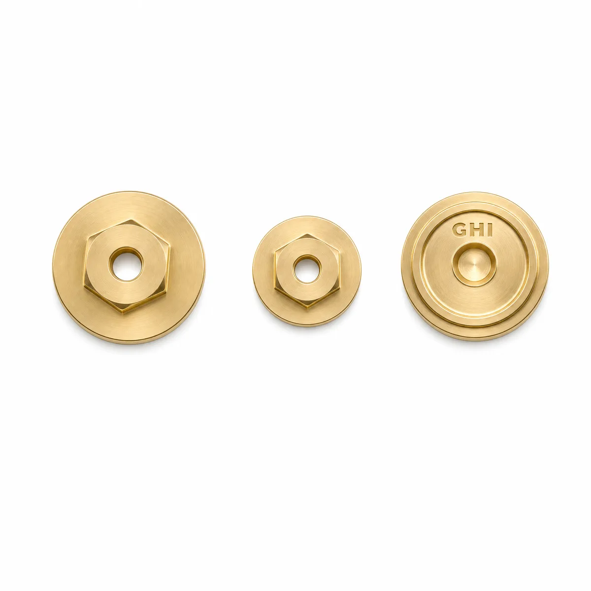 Plunger Nut - Brass part by GHI Engitech Mark